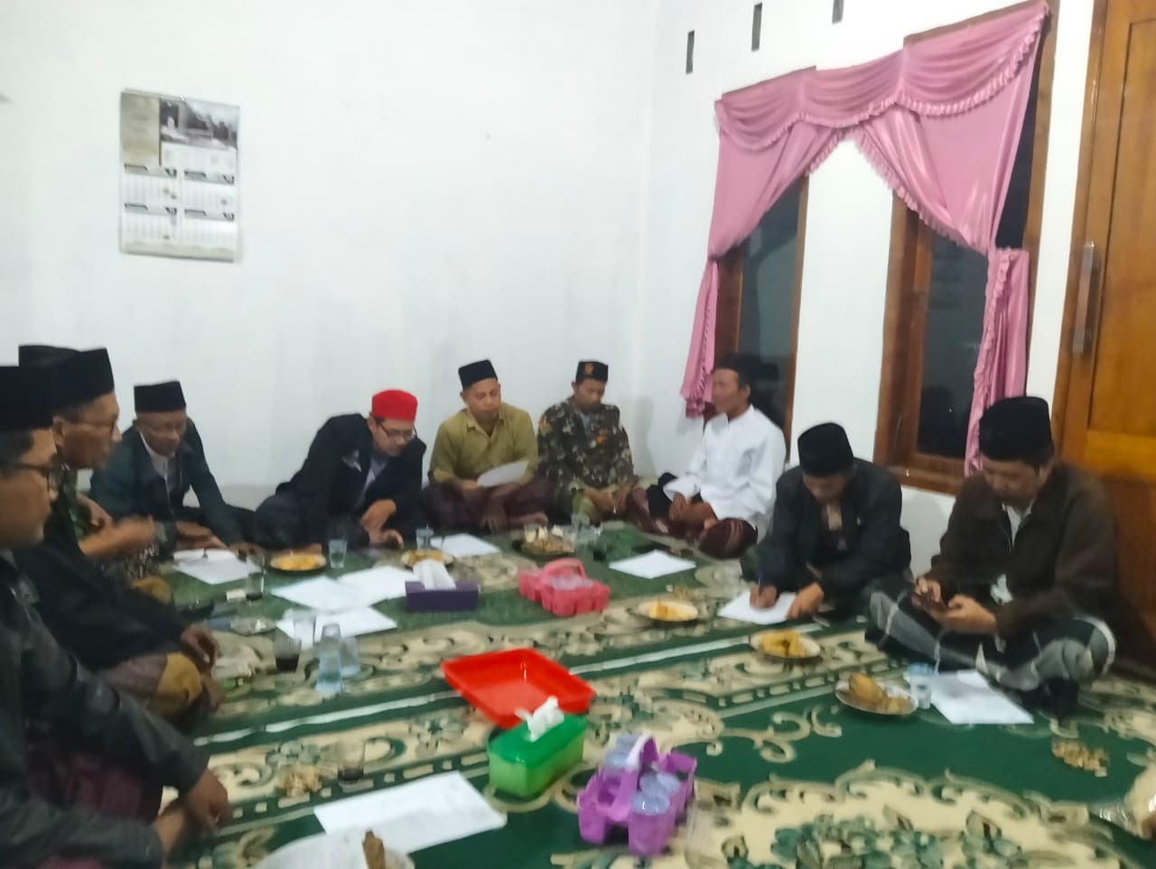 Panitia Pelantikan dan Musker I MWC NU Tegowanu Gelar Rapat Koordinasi untuk Matangkan Persiapan Acara