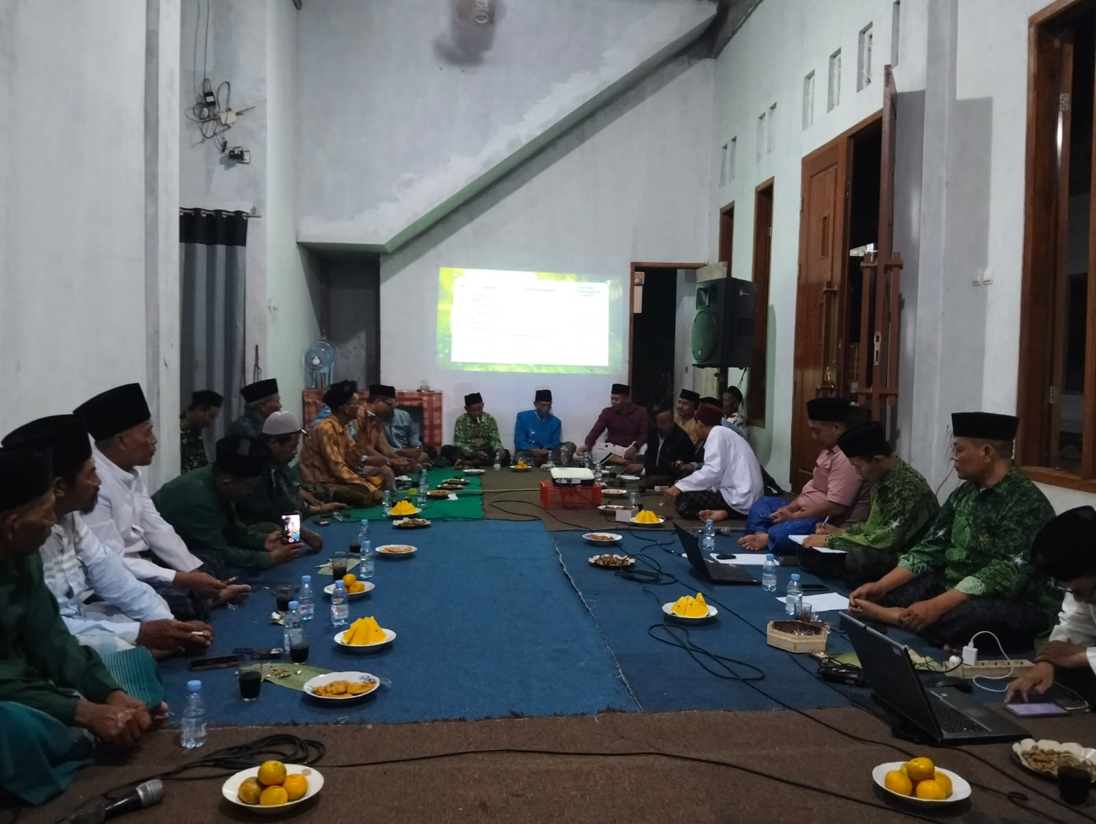 MWC NU Tegowanu Gelar Silaturahim ke Ranting Bagian Utara, Tampung Aspirasi dan Perkuat Ukhuwah